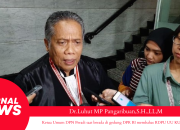 Ketua Umum DPN Peradi Luhut MP Pangaribuan Usulkan Agar Advokat Mendapat Imunitas Profesi