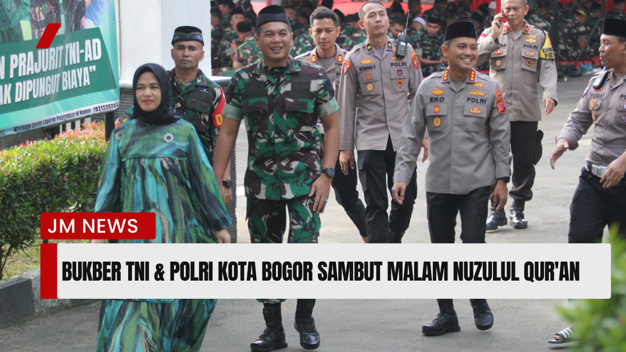Foto: Dandim 0606/Kota Bogor Letkol Inf Dwi Agung Prihanto bersama Kapolresta Bogor Kota Kombes Eko Prasetyo,S.H,.S.I.K.,M.H dalam acara Bukber Ramadhan 1446 H/2025 M,di Makodim 0606/Kota Bogor,Jum'at(21 Maret 2025)