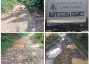 Warga Desa Cikaret Keluhkan Kinerja Kades yang Jarang Ada: Pembangunan Jalan Terbengkalai