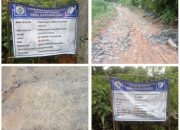 Diduga Sarat Penyimpangan, Proyek Jalan Desa Nangerang Dikeluhkan Warga