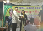 Semarak Tahun Baru Islam, Kades Yudi Permana Turun ke Jalan Bersama Warga