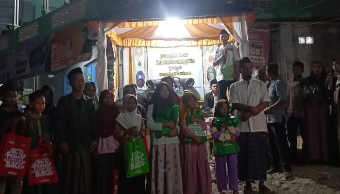 Peringati 10 Muharam di Desa Sukamaju, Persada Sukma Tebar Kepedulian Lewat Santunan Anak Yatim