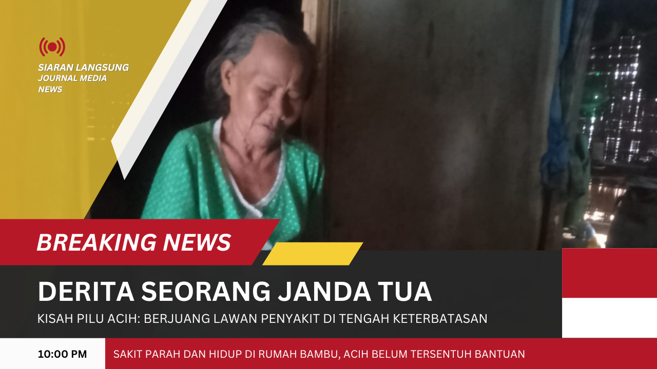 Foto: Acih, warga Desa Jalupang Mulya, Kecamatan Leuwidamar, Kabupaten Lebak, yang menderita komplikasi penyakit dan belum mendapat bantuan pemerintah. (Doc:JMN)