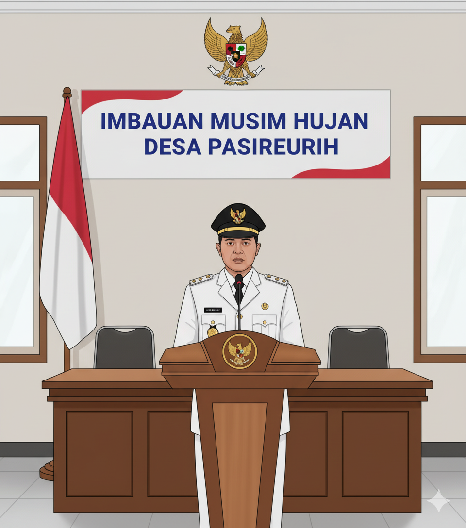 Keterangan foto: Ilustrasi suasana hujan di wilayah pedesaan.