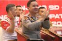 Kapolres Lebak AKBP Herfio Zaki bersama Forkopimda Kabupaten Lebak menghadiri Pembukaan O2SN jenjang SD dan SMP di Hall Universitas La Tansa Mashiro. Kegiatan ini menjadi wadah pembinaan generasi muda dalam mengembangkan bakat olahraga, menanamkan sportivitas, serta mempererat persaudaraan antar pelajar di Kabupaten Lebak.