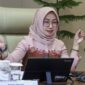 Pelaksana Tugas (Plt) Direktur Jenderal Pembinaan Penempatan Tenaga Kerja dan Perluasan Kesempatan Kerja (Binapenta dan PKK) Kemnaker Estiarty Haryani. 
