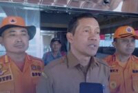 Asda I Pemprov Banten, Komarudin memberikan keterangan terkait capaian dapur SPPG dan penyaluran program Makan Bergizi Gratis di Provinsi Banten, Kamis (21/5/2026).