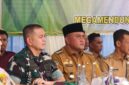 Brigjen TNI Thomas Rajunio bersama Bupati Bogor Rudy Susmanto saat menghadiri peresmian Pos Koramil 0621-10/Cisarua-Megamendung di Desa Sukakarya, Kecamatan Megamendung, Kabupaten Bogor, Senin (22/6/2026). Peresmian tersebut merupakan upaya memperkuat pelayanan kewilayahan serta mendukung stabilitas keamanan dan ketertiban masyarakat.