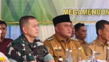 Brigjen TNI Thomas Rajunio bersama Bupati Bogor Rudy Susmanto saat menghadiri peresmian Pos Koramil 0621-10/Cisarua-Megamendung di Desa Sukakarya, Kecamatan Megamendung, Kabupaten Bogor, Senin (22/6/2026). Peresmian tersebut merupakan upaya memperkuat pelayanan kewilayahan serta mendukung stabilitas keamanan dan ketertiban masyarakat.