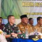 Brigjen TNI Thomas Rajunio bersama Bupati Bogor Rudy Susmanto saat menghadiri peresmian Pos Koramil 0621-10/Cisarua-Megamendung di Desa Sukakarya, Kecamatan Megamendung, Kabupaten Bogor, Senin (22/6/2026). Peresmian tersebut merupakan upaya memperkuat pelayanan kewilayahan serta mendukung stabilitas keamanan dan ketertiban masyarakat.