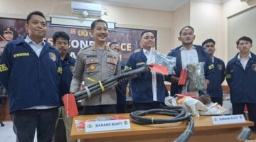 Polda Banten Bongkar Sindikat Pencuri Kabel Sinyal KRL, Beraksi Sejak 2024 dan Libatkan Eks Pekerja Proyek