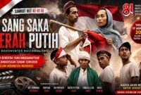 Para pemuda dan warga Kampung Tapos Caang, Desa Ciminyak, Kecamatan Muncang, Kabupaten Lebak, terlibat dalam produksi film “Sang Saka Merah Putih” sebagai karya anak daerah dalam menyambut HUT ke-81 Kemerdekaan Republik Indonesia. Film tersebut dijadwalkan tayang pada 17 Agustus 2026 di Alun-Alun Tapos Caang.