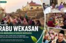 Warga Kampung Baru Indah/Pasir Angin, Desa Calungbungur, Kecamatan Sajira, Kabupaten Lebak, mengikuti doa dan makan bersama dalam rangka memperingati tradisi Rabu Wekasan di Masjid Agung Nurul Ikhlas, Rabu (12/8/2026).