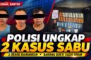 Keterangan foto pelaku: Petugas Satresnarkoba Polres Lebak mengamankan tiga orang terduga pelaku dalam pengungkapan dua kasus dugaan peredaran narkotika jenis sabu di Kecamatan Cipanas, Kabupaten Lebak, Banten. (Dok. Polres Lebak)
