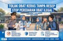 Keterangan Foto:

Ilustrasi kampanye pencegahan peredaran dan penyalahgunaan obat keras tanpa resep dokter di kawasan Terminal Laladon, Kabupaten Bogor. Edukasi masyarakat serta pengawasan oleh aparat kepolisian dan petugas kesehatan menjadi bagian dari upaya meningkatkan kesadaran terhadap bahaya penggunaan obat keras secara tidak tepat.

Ilustrasi: Journal Media News
