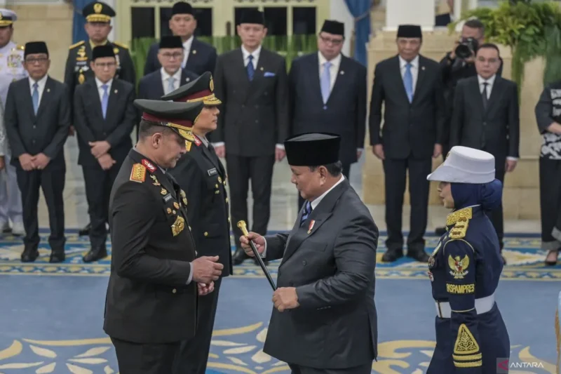 Keterangan foto: Presiden Prabowo Subianto saat memimpin sejumlah agenda kenegaraan di Istana Negara, Jakarta. Sejumlah pergantian pejabat strategis dan keputusan politik menjadi perhatian sepanjang sepekan terakhir.